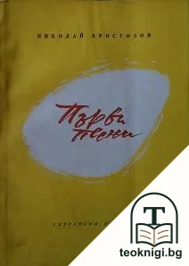 Първи песни — корица