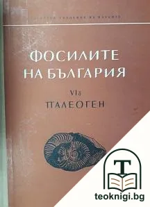 Фосилите на България. Том 6Б: Палеоген. Морски таралежи — корица