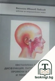Евстахиева тръба - дисфункция, патоморфологични промени в средното ухо и тяхното лечение — корица