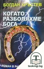 Когато разболяхме Бога — корица