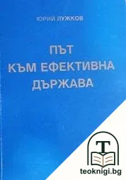 Път към ефективна държава — корица