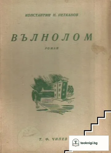 Вълнолом — корица