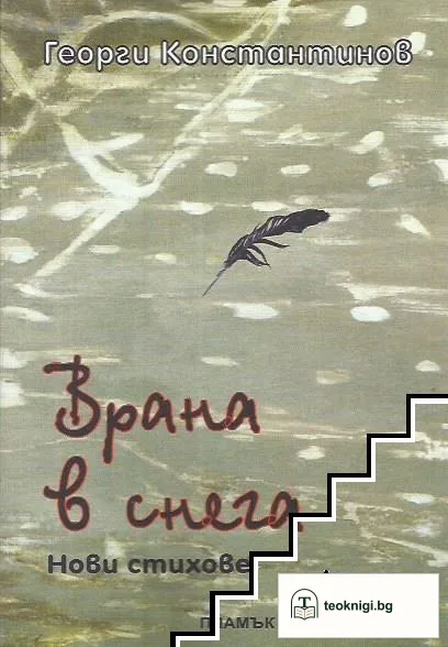 Врана в снега — корица