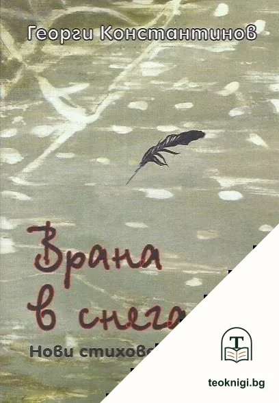 Врана в снега — корица