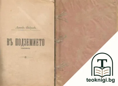 Въ подземието — корица