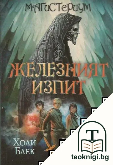 Магистериум. Книга 1: Железният изпит — корица