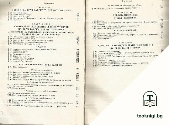 Гражданско право на НРБ. Обща част. Дял 2 — снимка 3