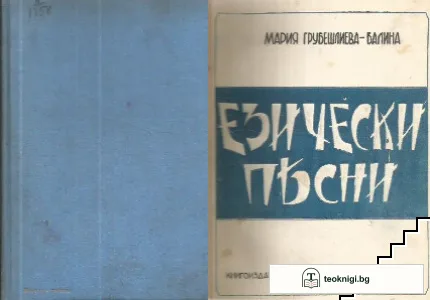Езически песни — корица
