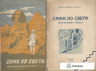 Сама по света. Книга 3-4 — корица