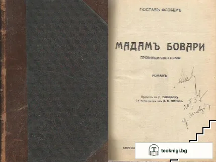 Мадамъ Бовари — корица