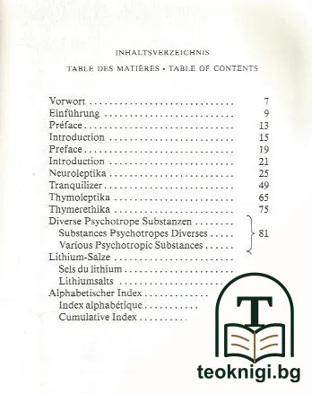 Index Psychopharmacorum — снимка 2