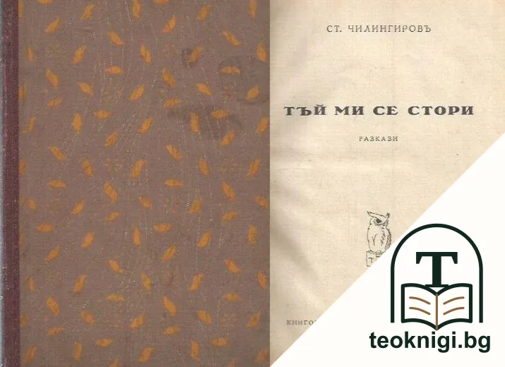 Тъй ми се стори — корица