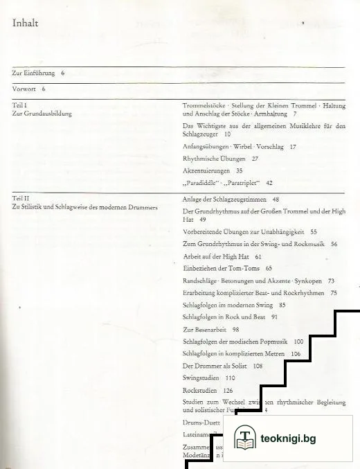 Das Schlagzeug in Pop, Rock und Jazz — снимка 2