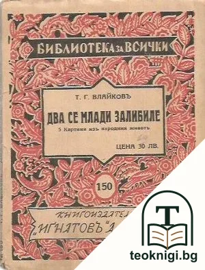 Два се млади залибиле — корица