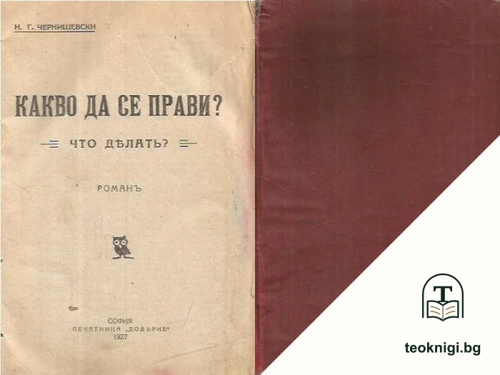 Какво да се прави? / Что делать? — корица