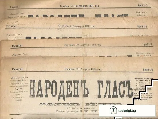 Народенъ гласъ. Бр. 3-13 / 1894 — снимка 4