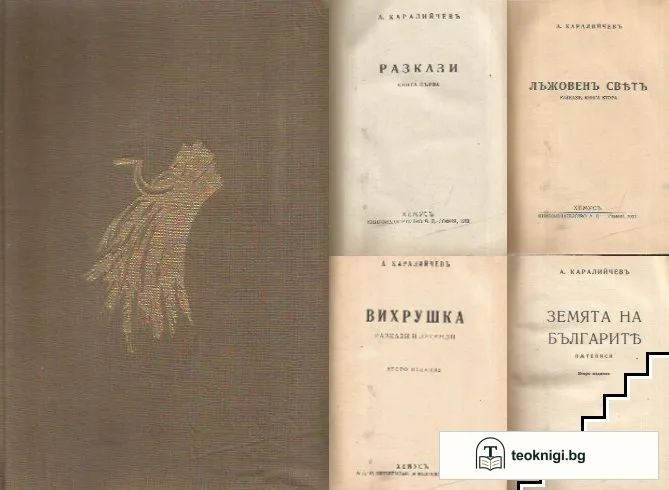 Избрани съчинения. Томъ 1-4 — корица