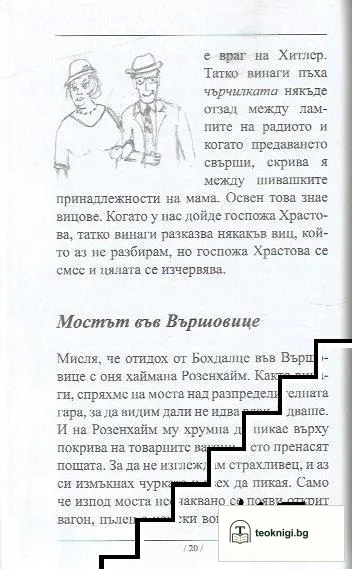 Бос по стърнището — снимка 2