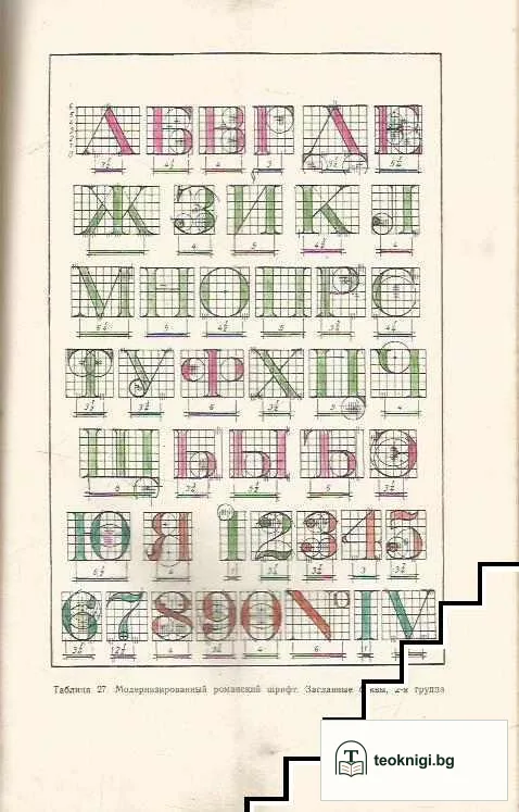 Начертание шрифтов — снимка 2