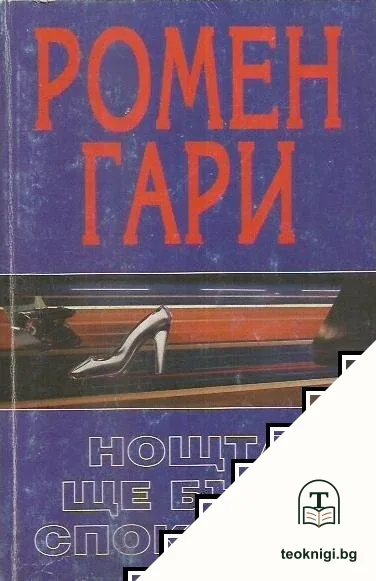 Нощта ще бъде спокойна — корица