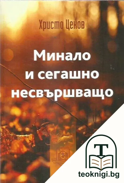 Минало и сегашно несвършващо — корица