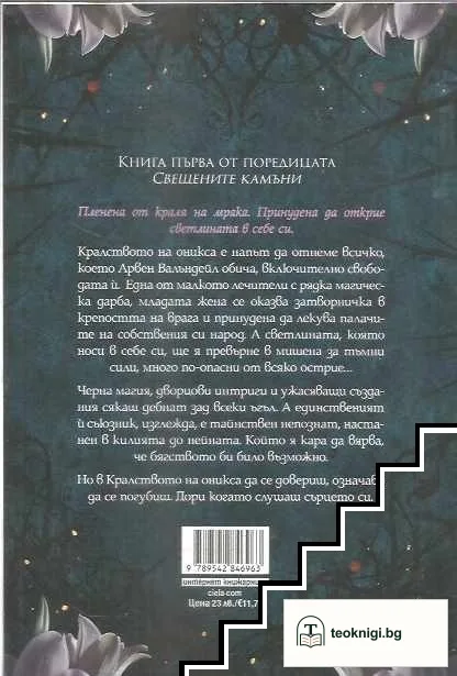 Свещените камъни. Книга 1: Зората на Оникса — снимка 2