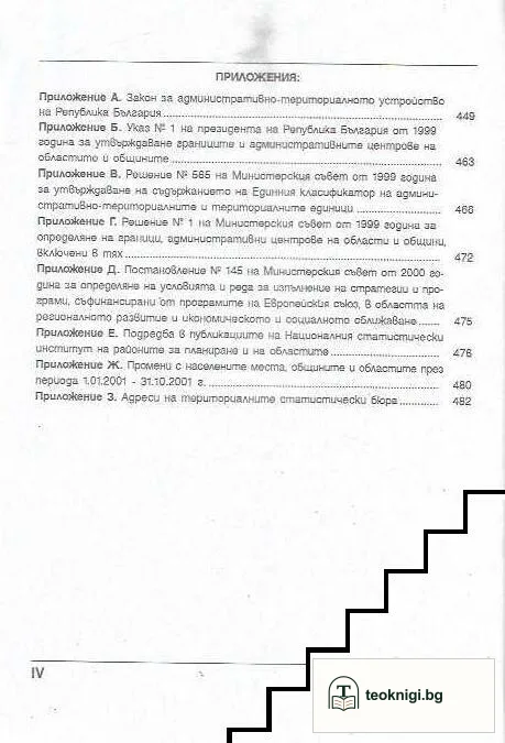 Екатте: Единен класификатор на административно-териториалните и териториалните единици в Република България — снимка 3