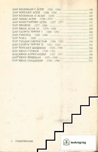 Българските ханове и царе VII-XIV век — снимка 3