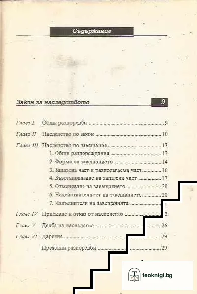Закон за наследството: Съдебна практика на Върховния съд — снимка 2