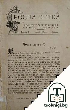 Росна китка. Кн. 5-6 / 1907 — корица