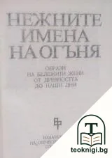 Имена от вековете. Книга 14: Нежните имена на огъня — корица