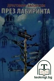 През лабиринта — корица