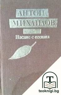 Насаме с есента — корица