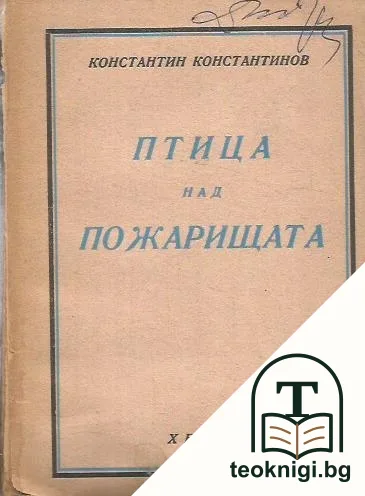 Птица над пожарищата — корица