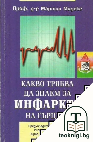 Какво трябва да знаем за инфаркта на сърцето — корица