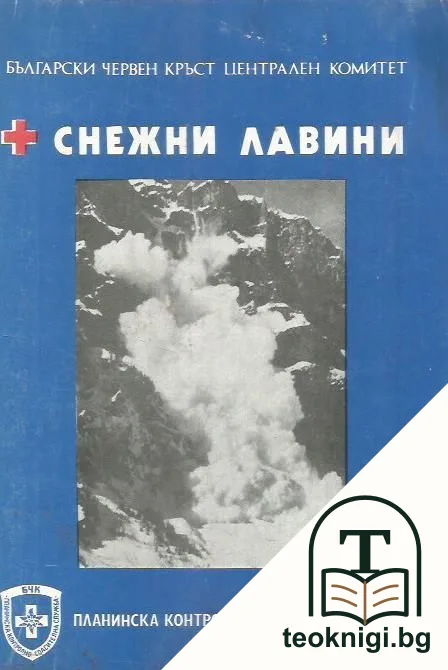 Снежни лавини — корица