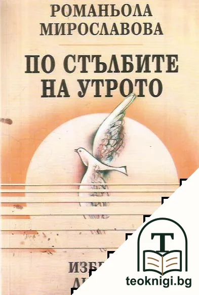 По стълбите на утрото — корица