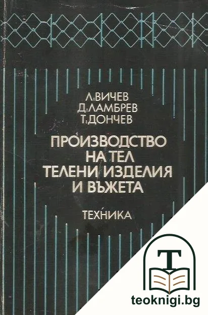 Производство на тел, телени изделия и въжета — корица
