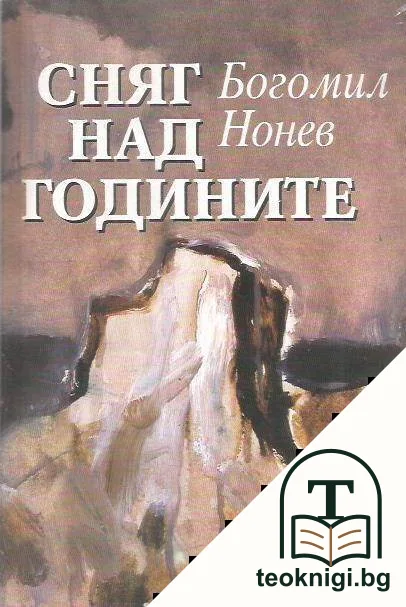 Сняг над годините — корица