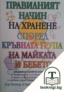 Правилният начин на хранене според кръвната група на майката и бебето — корица